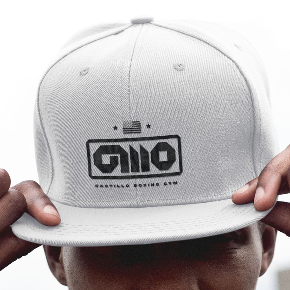 GMO Castillo Boxing Gym Hat, Black Logo