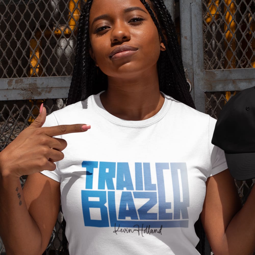  Trail Blazer by Kevin Holland Women's T-Shirt, Black Logo
