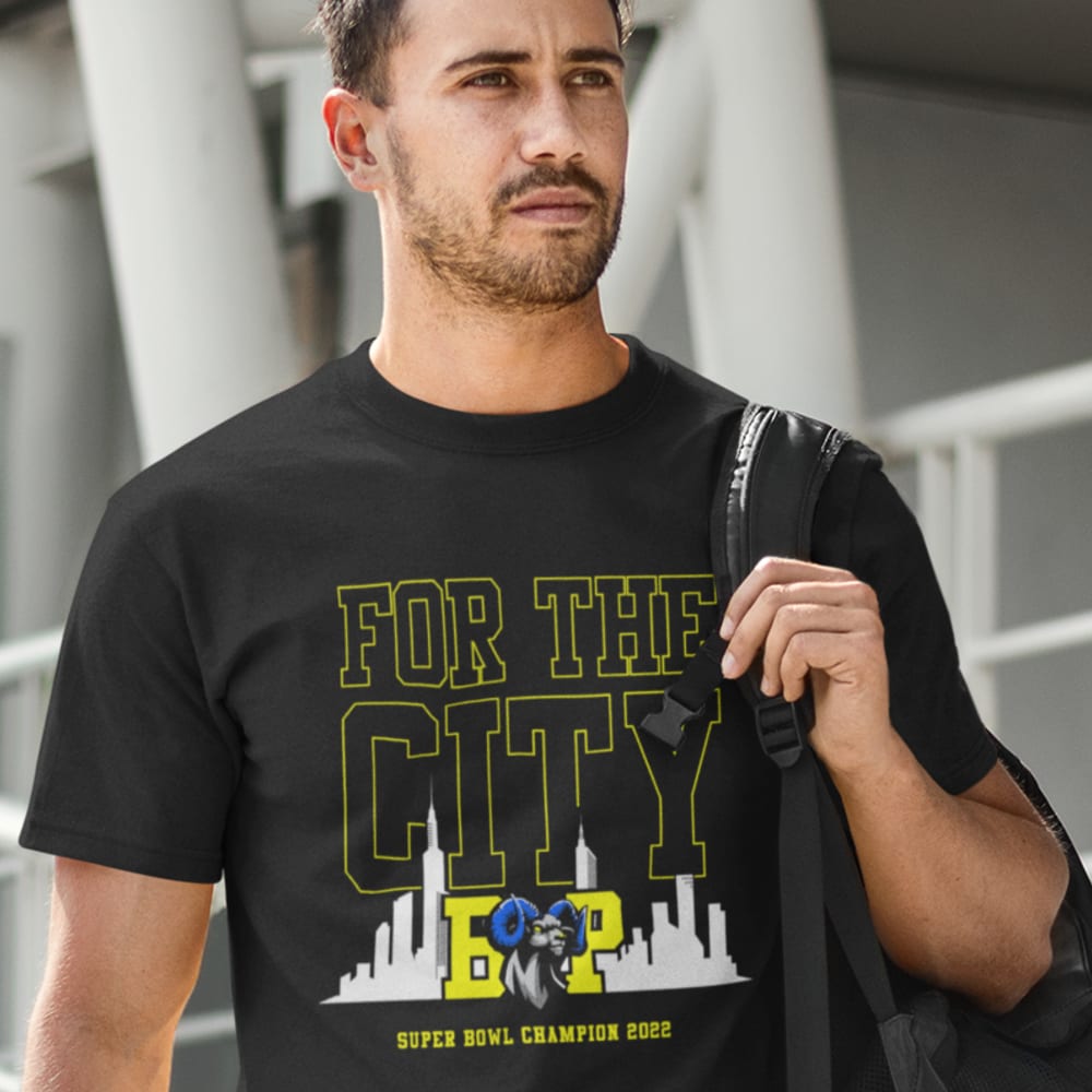 For The City, Super Bowl Champion Limited Edition by Brandon Powell, Men's T-Shirt