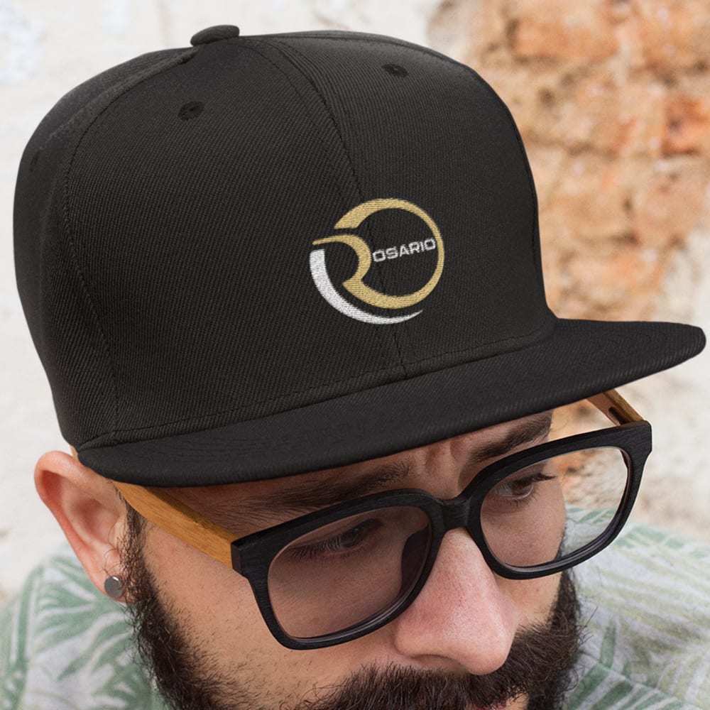 Omar Rosario Hat, White and Gold