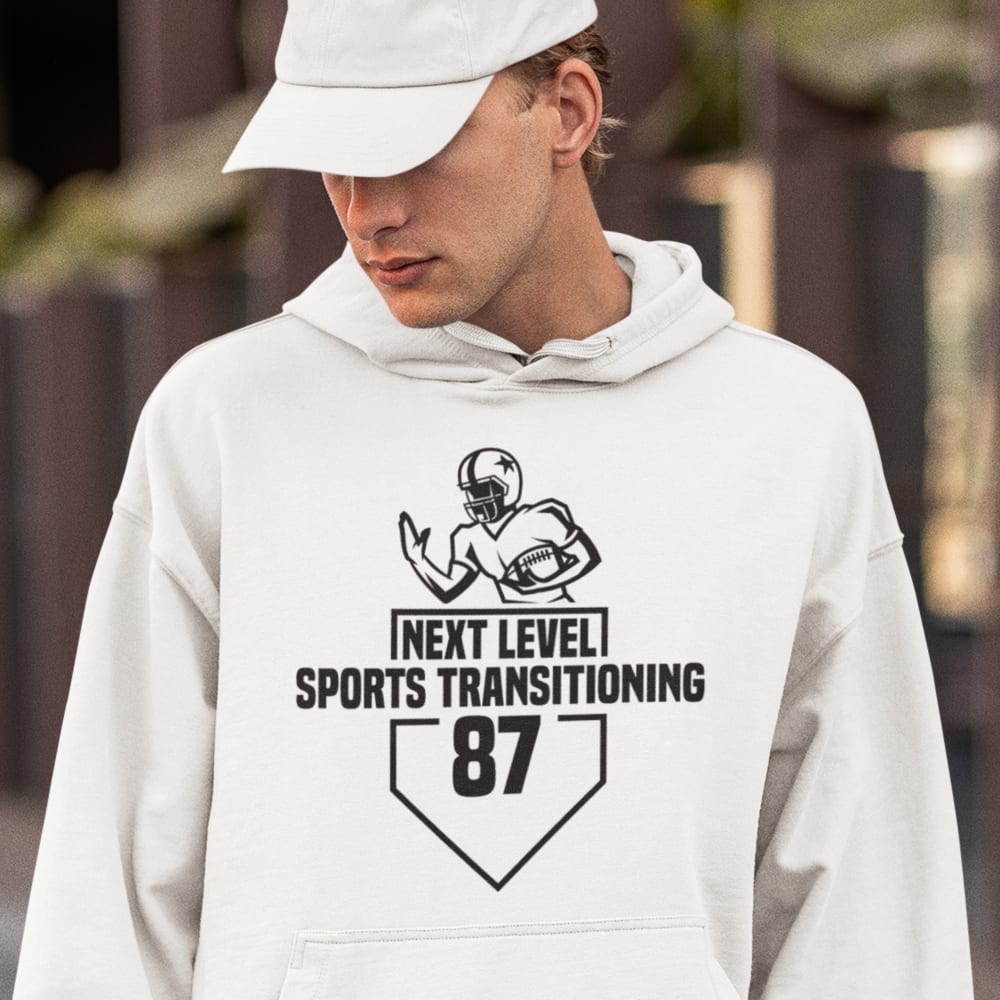 Next Level Sports Transitioning #87 by Walter Stanley Men's Hoodie
