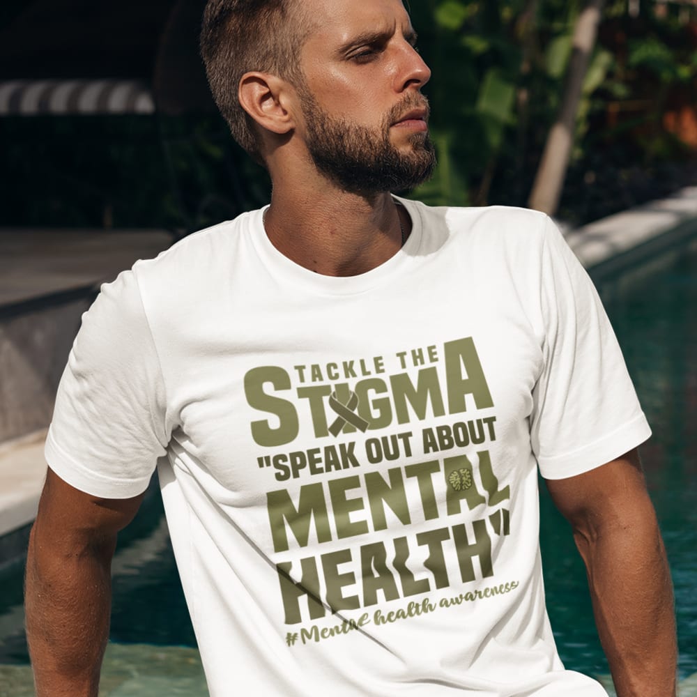 Tackle the Stigma by Reggie Rusk T-Shirt