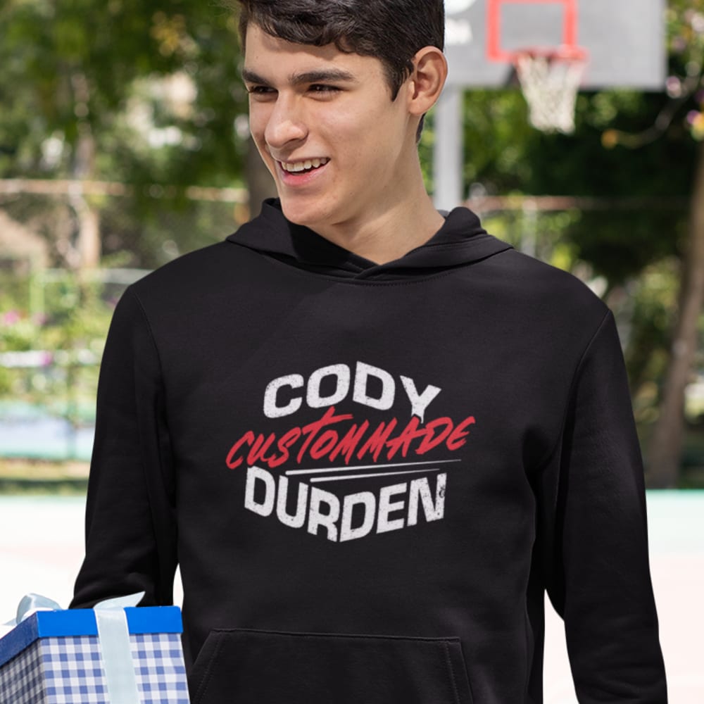 Cody "Custommade" Durden, Hoodie, Light Logo
