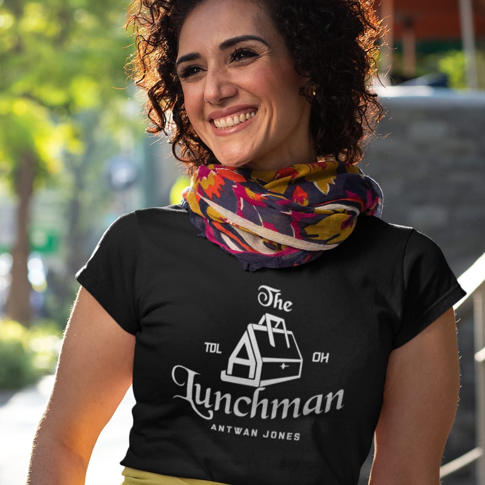 Lunchman by Antwan Jones, Unisex T-Shirt, Light Logo