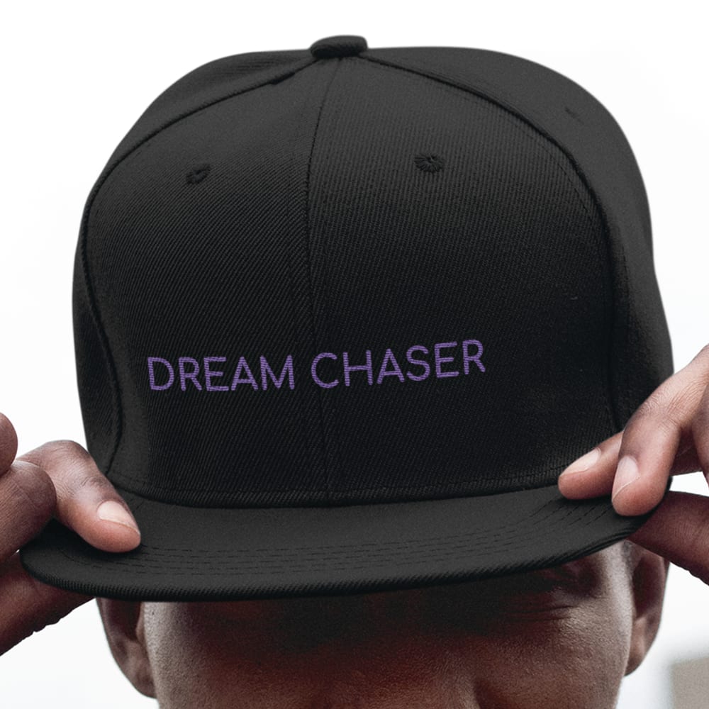Dream Chaser by Austin Brummett Hat, Purple Logo