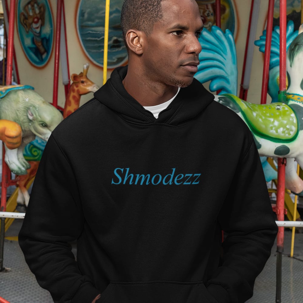The "Shmodezz" by Cody Whitten Hoodie - Blue Logo