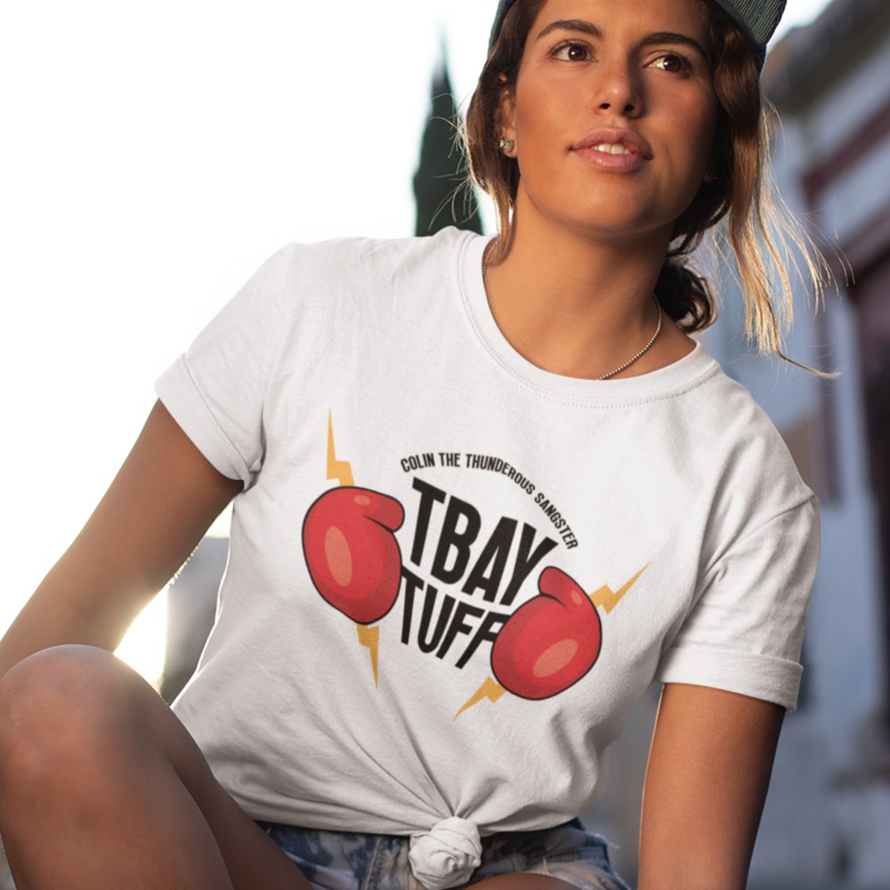   TBAY TUFF II by Colin Sangster, Women's T-Shirt, Black Logo