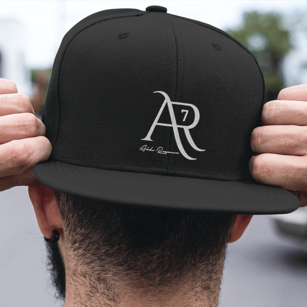 Abdu Regassa "AR7" Hat, Black Logo