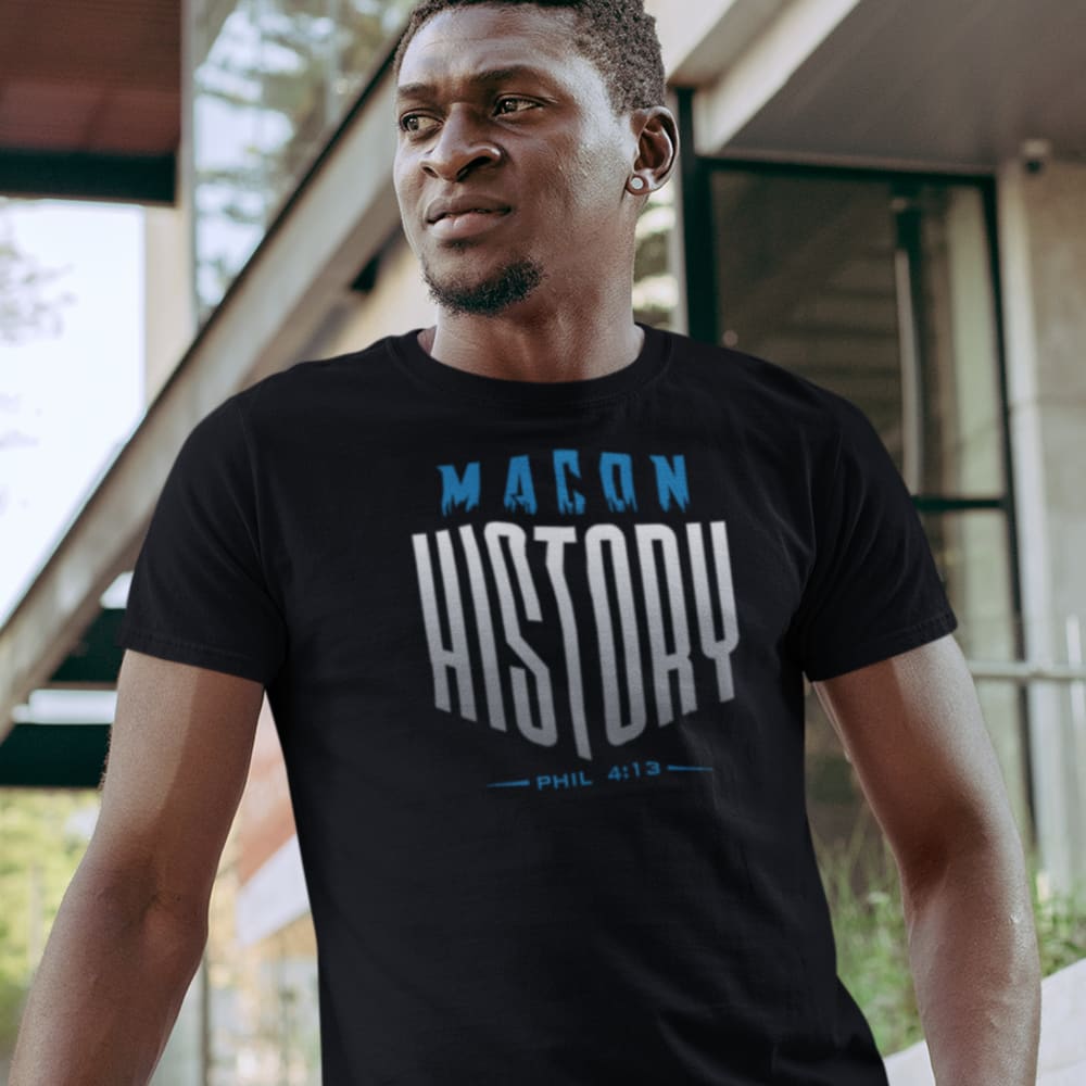 Macon History by Cory Macon Unisex T-Shirt, Light Logo