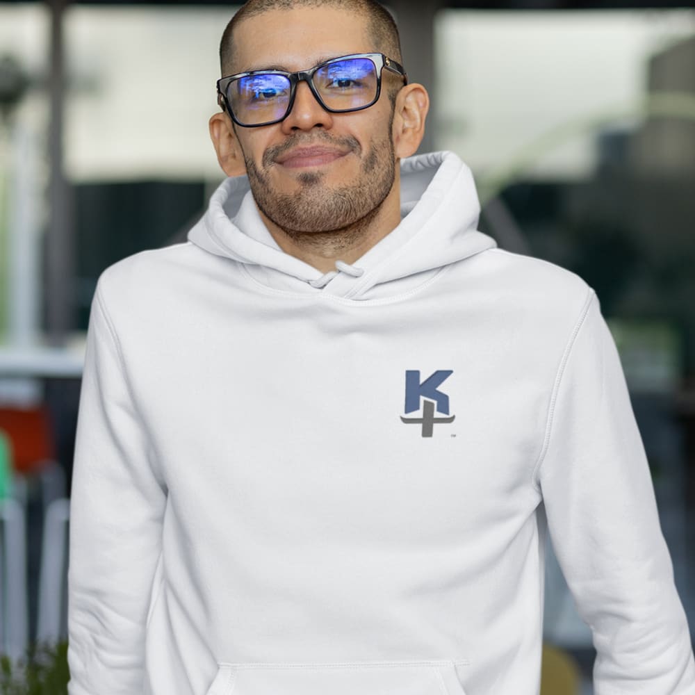 KT by Kenny Thomas Hoodie, Blue and Black Logo