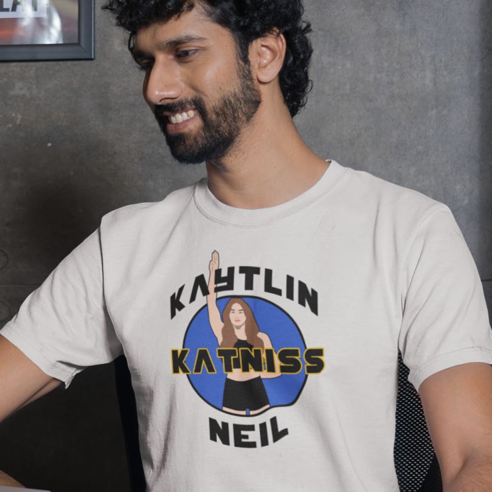Kaytlin "Katniss" Neil  Men's T-Shirt, Dark Logo