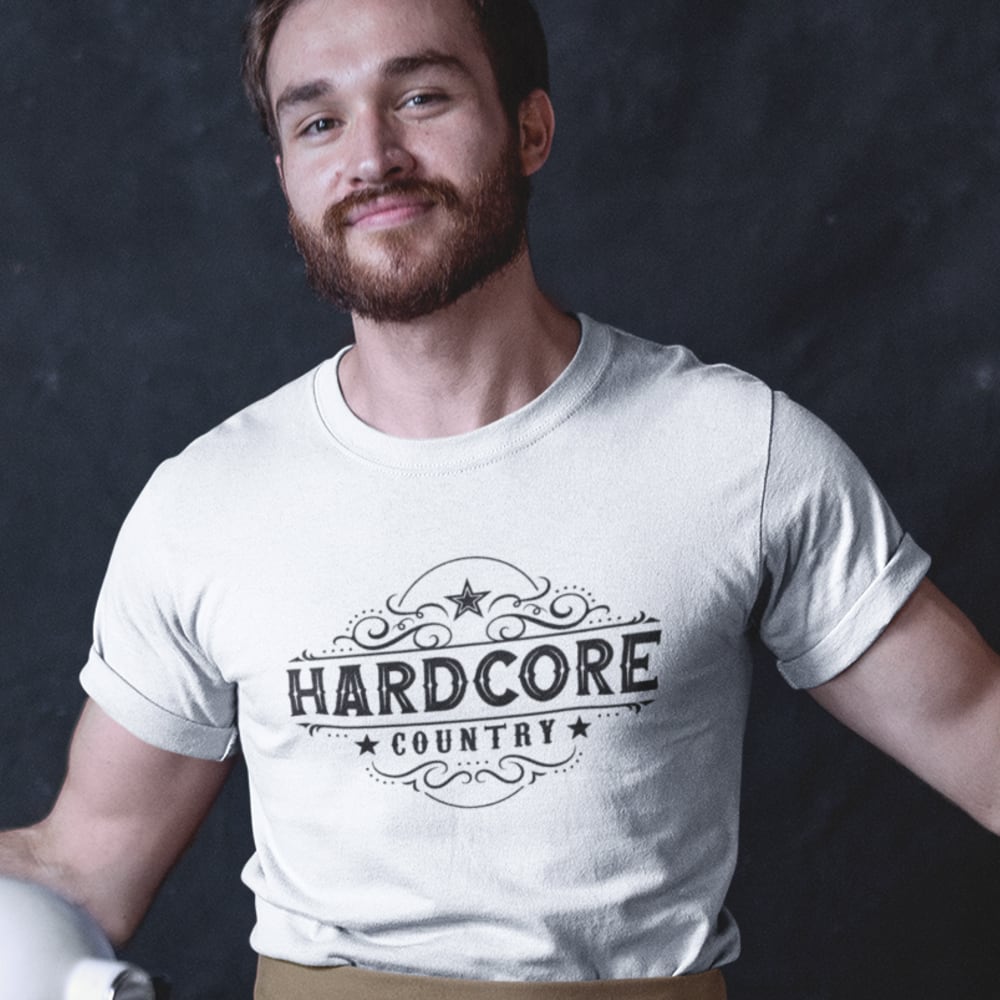 Hardcore Country Mickie James T-Shirt, Black Logo