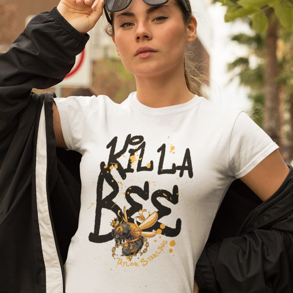 Killa Bee by Taylor Starling, Women's T-Shirt, Dark Logo
