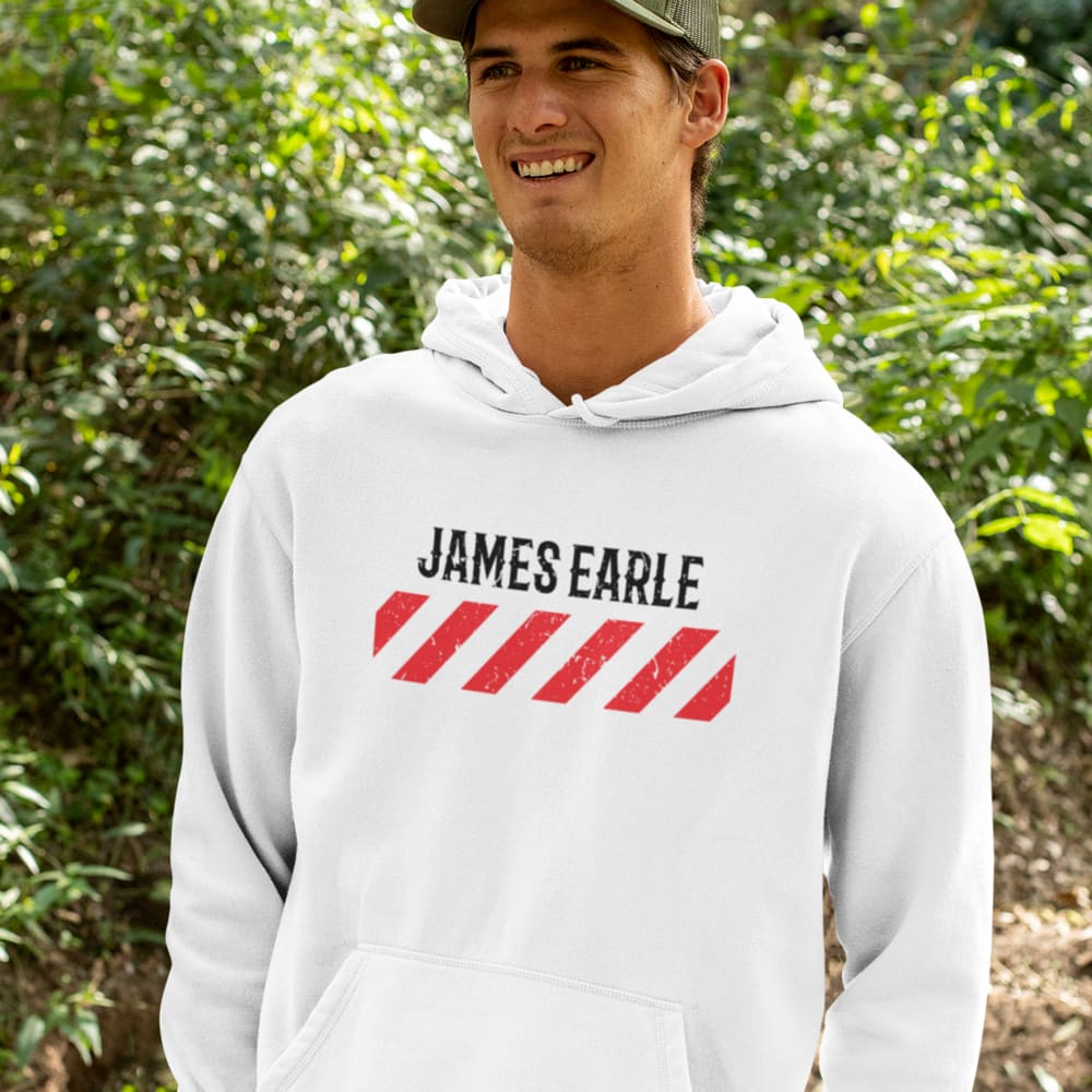 James Earle Men's Hoodie,  Black Logo