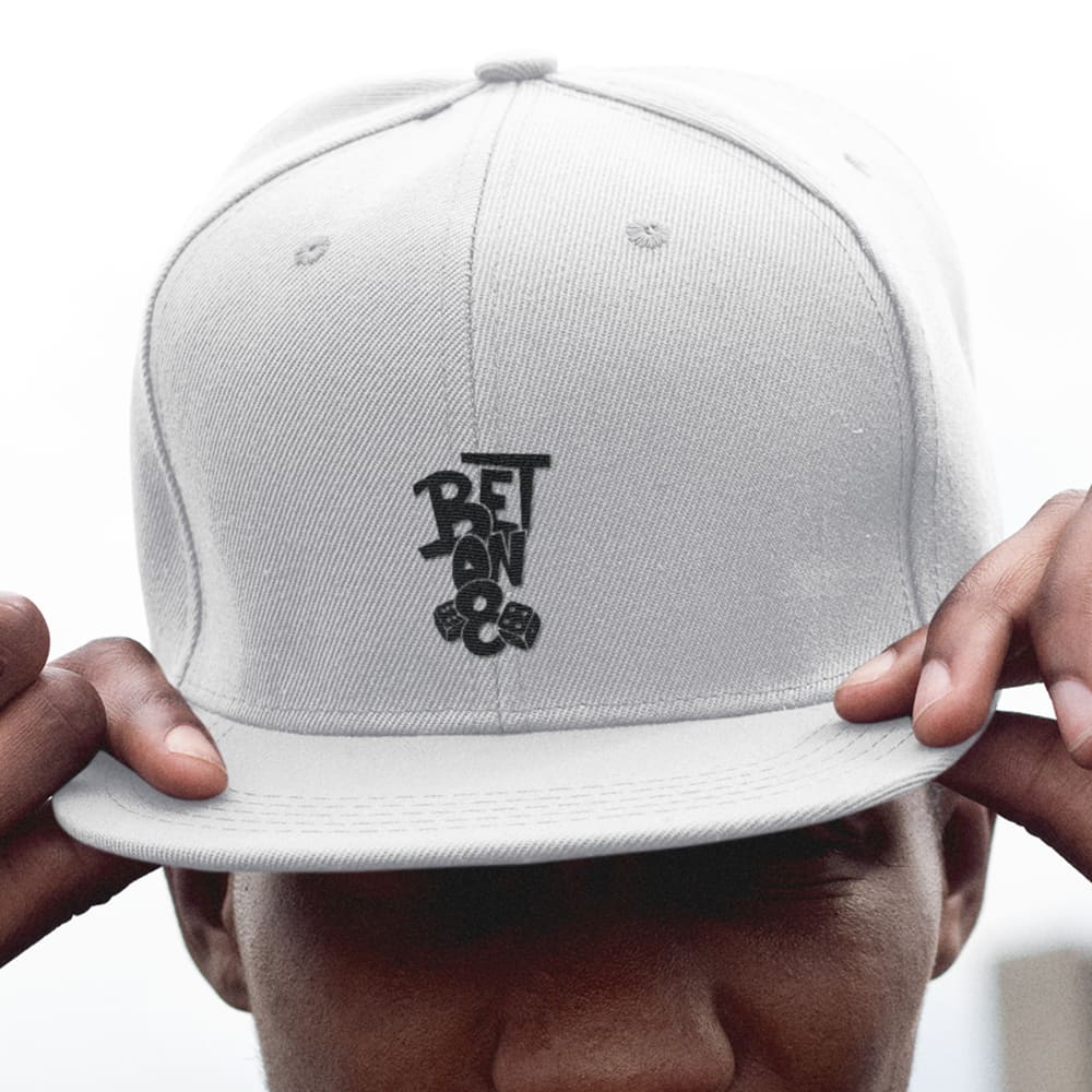Bet on 8 Kemore Gamble Hat, Black Logo
