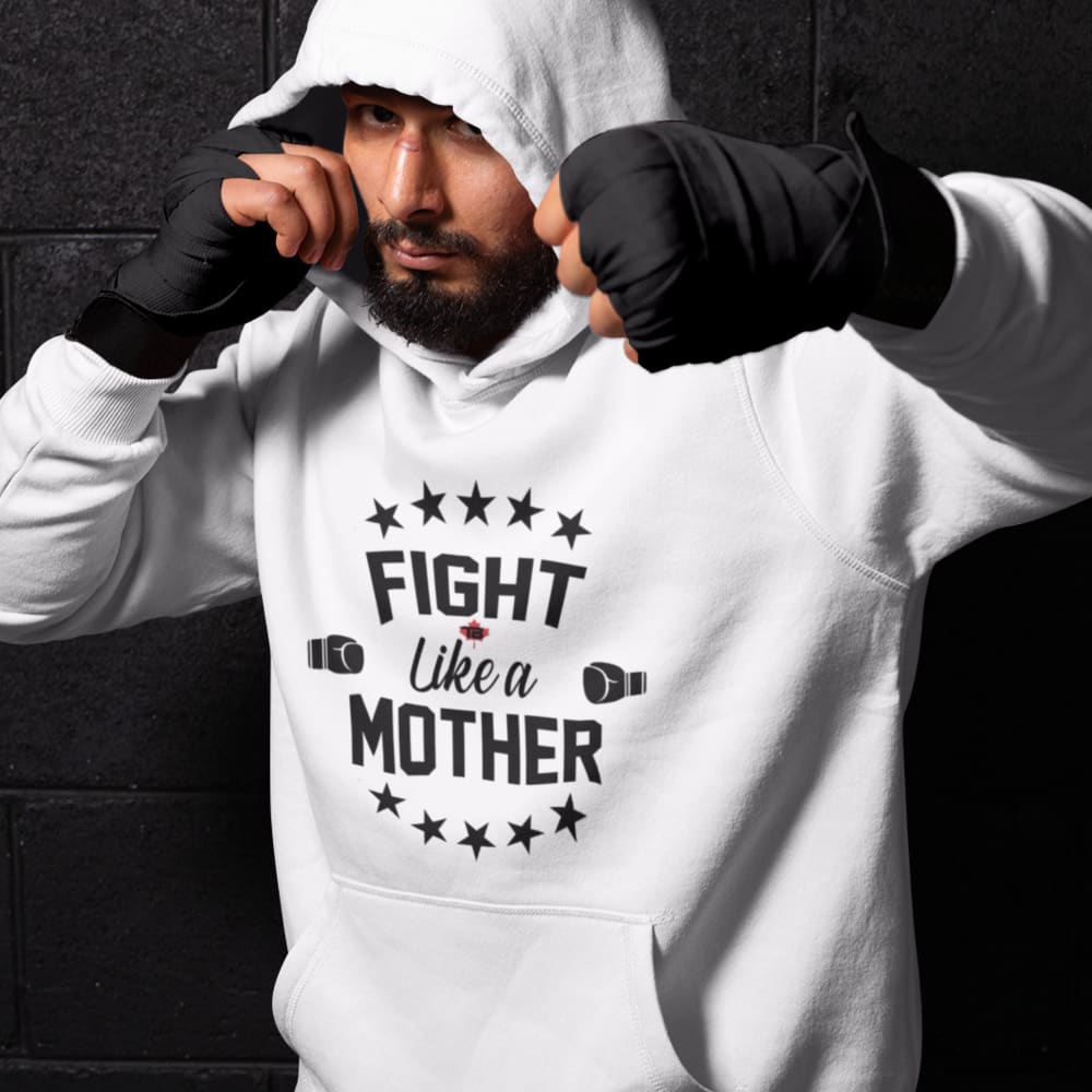 Fight Like A Mother by dy Bujold, Hoodie, Black Logo