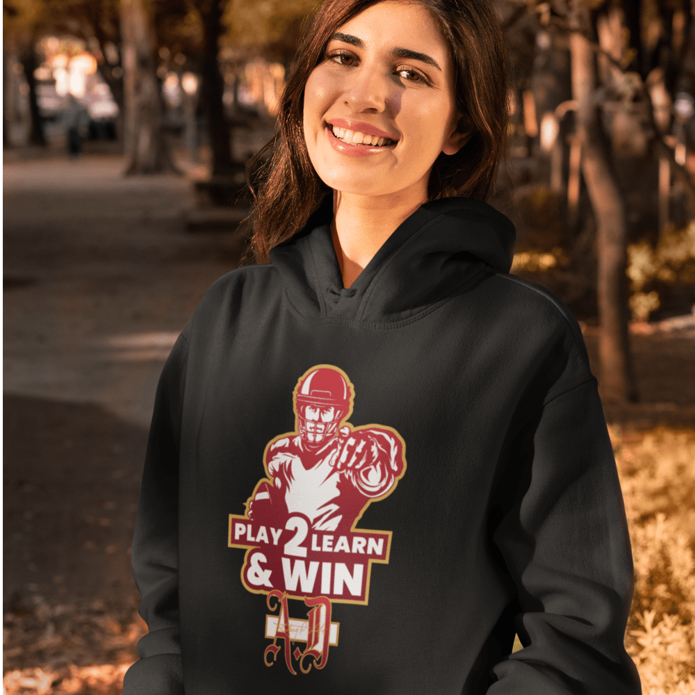 Play 2Learn & WIN by Anthony Laster Women's Hoodie