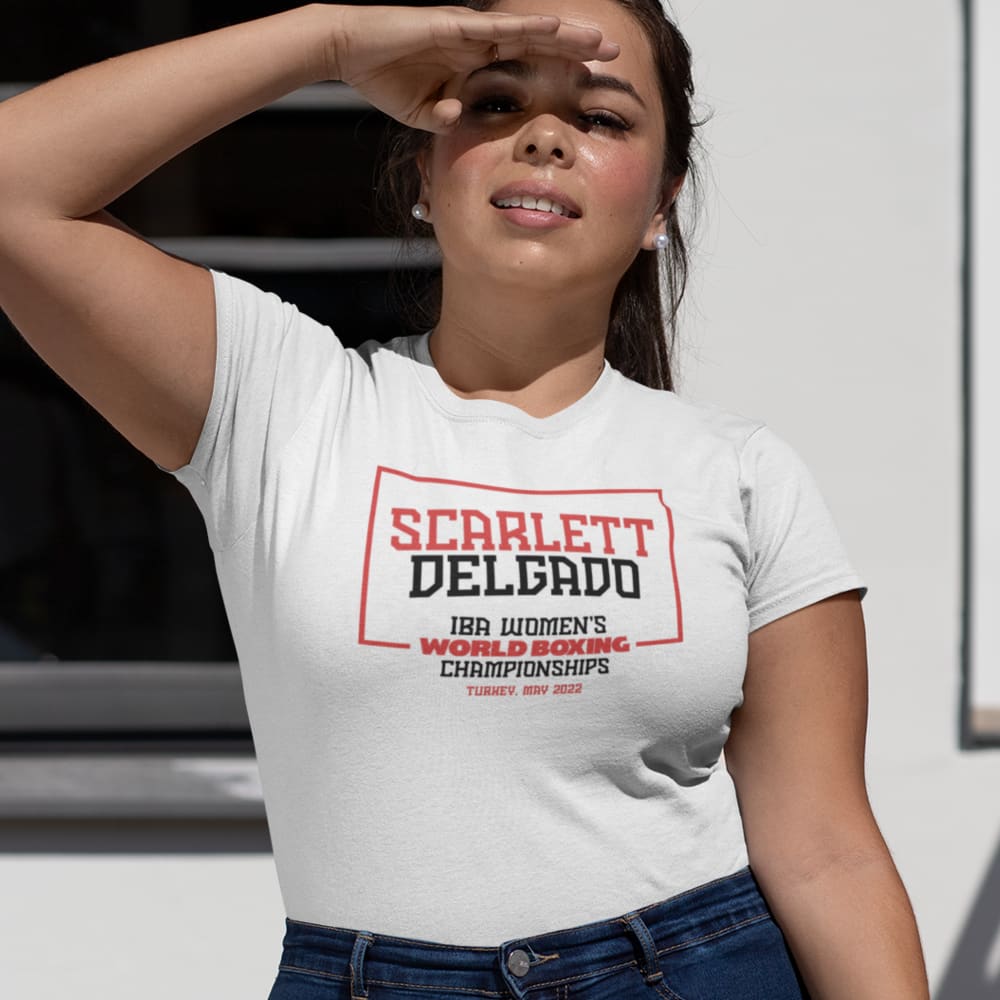 Scarlett Delgado World Boxing Logo, T-Shirt