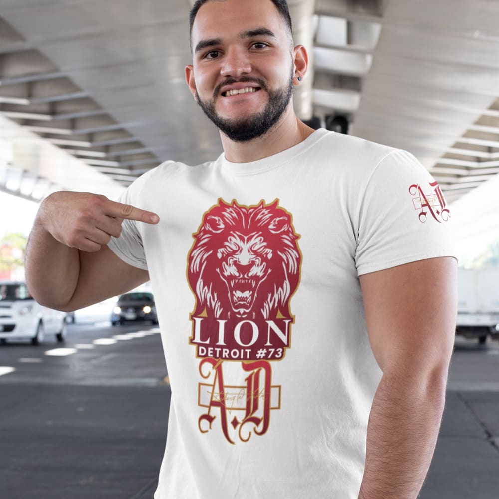 Lion Detroit#73 by Anthony Laster Men's T-Shirt