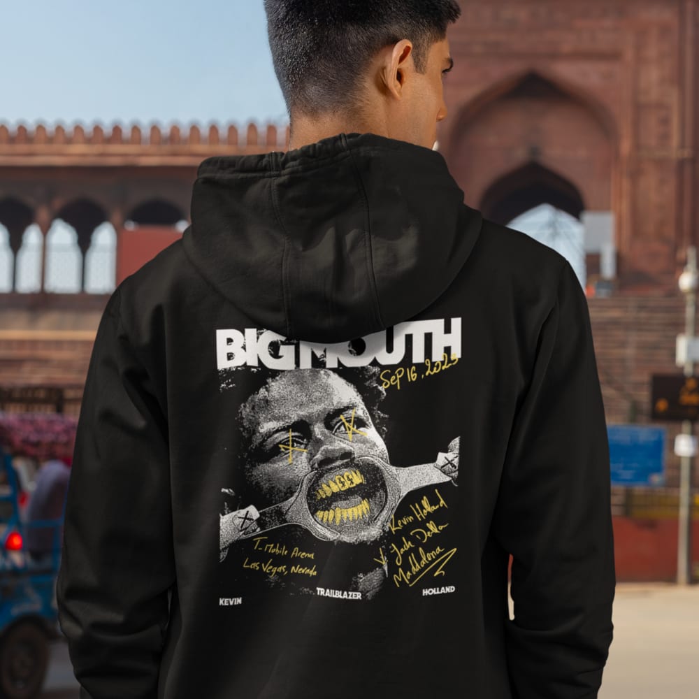 Big Mouth by Kevin Holland Men's Hoodie, Front&Back Design