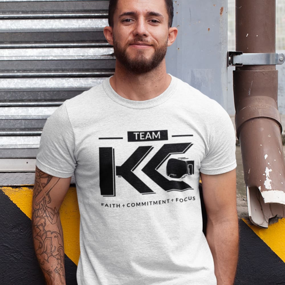 Team KC by Kaitlyn Clark Men's T-Shirt , Black  Logo