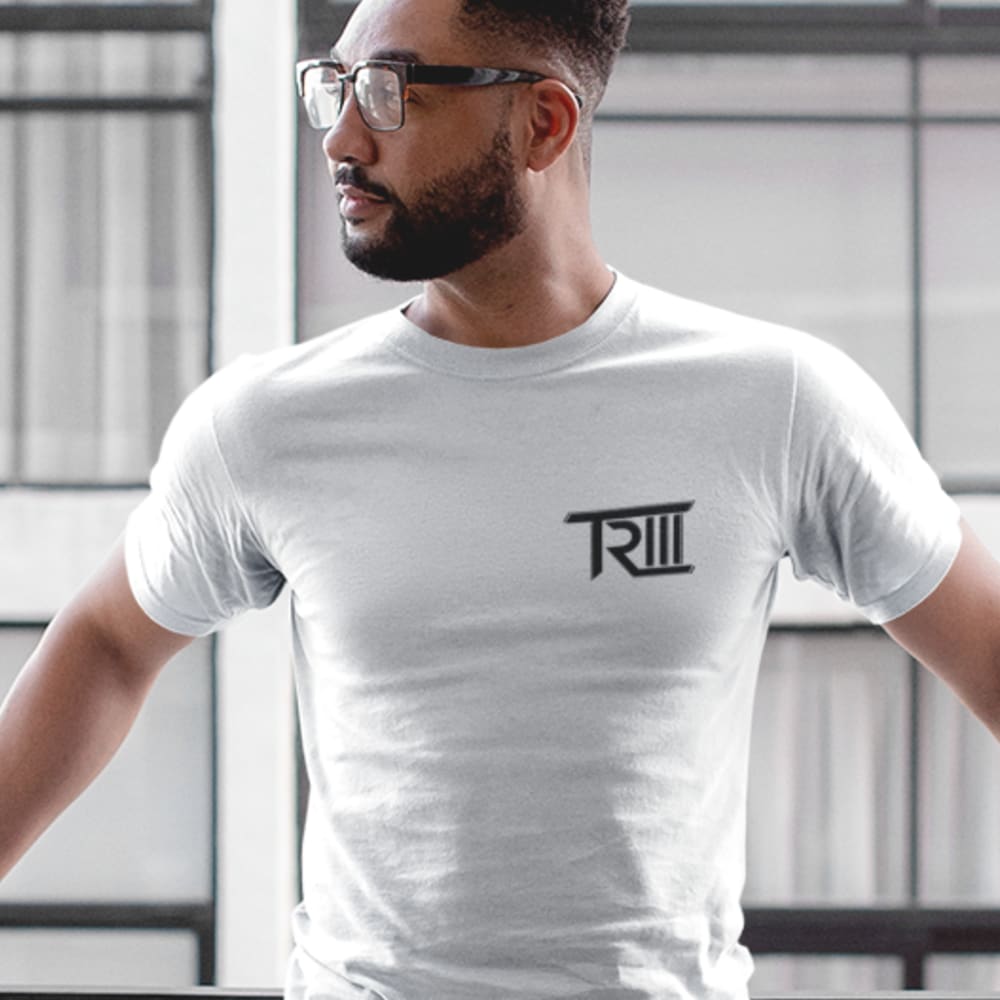  Thomas Reed "TR III" - Men's T-Shirt, Black Mini Logo