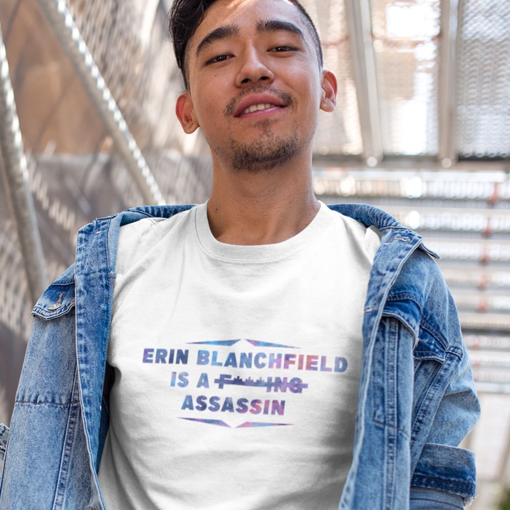 Erin Blanchfield "Is A F***ING Assassin" T-Shirt , Multi Colors Logo