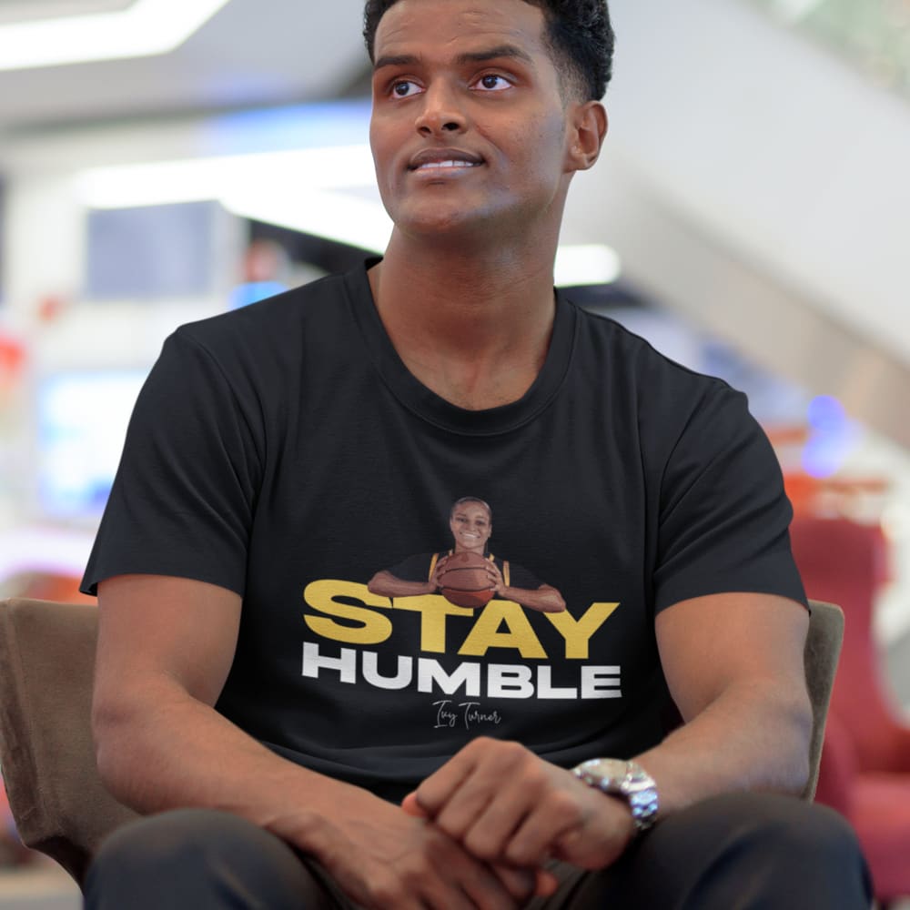 Stay Humble by Ivy Turner, Men's T-Shirt, Light Logo
