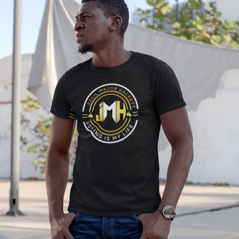 Jalil “Major” Hackett Men’s T-Shirt, Light Logo