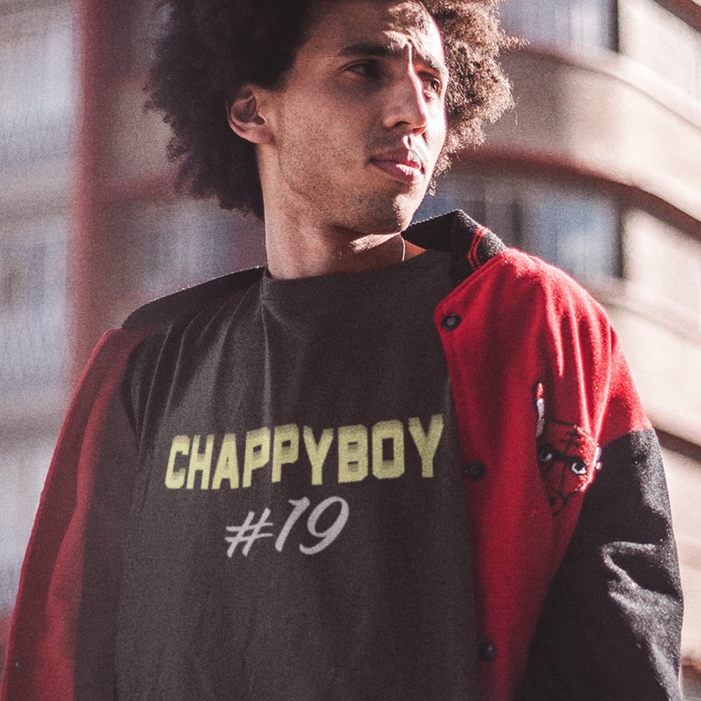 "Chappy Boy 19" by Caleb Chapman Men's Shirt