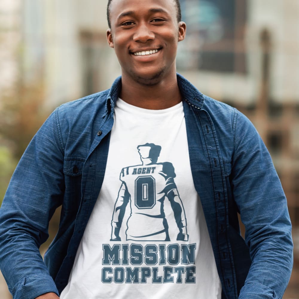  Mission Complete Chandler Rivers Men's T-Shirt, Dark Logo