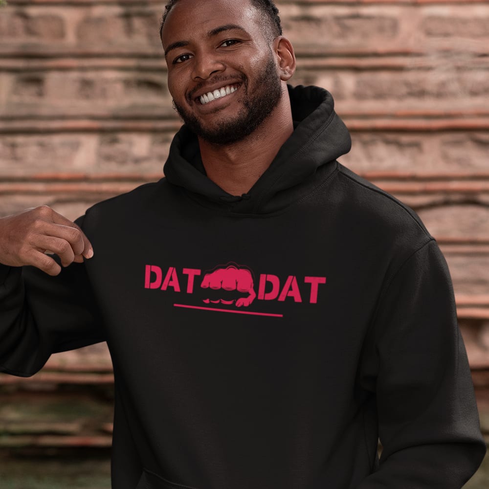    "The Fist" by Dat Nguyen Men's Hoodie , Red Logo