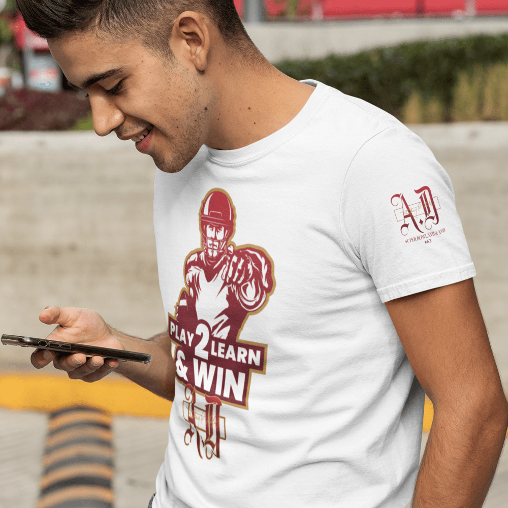 Play 2Learn & WIN by Anthony Laster Men's T-Shirt  
