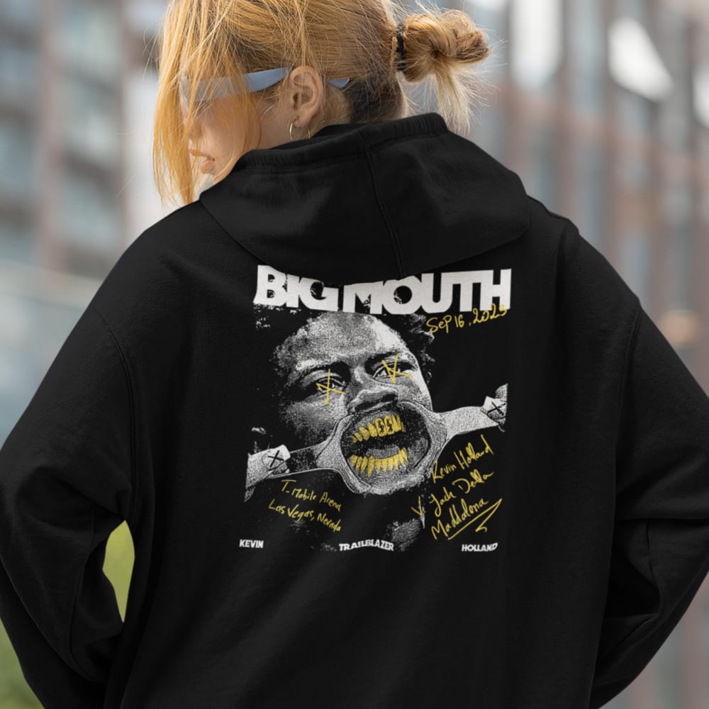 Big Mouth by Kevin Holland Women's Hoodie, Front&Back Design