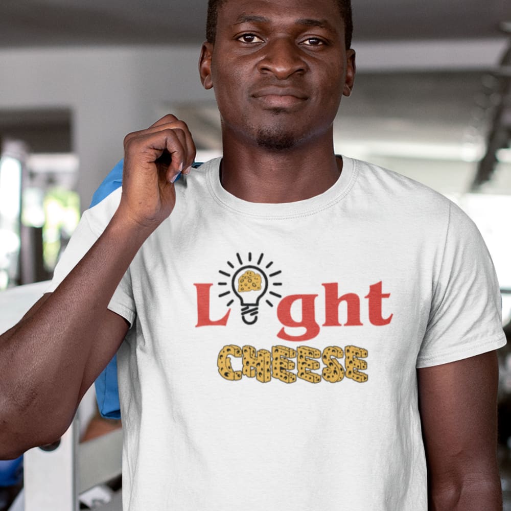 Lightcheese OG by Larry Moreno Men's T-Shirt, Dark Logo