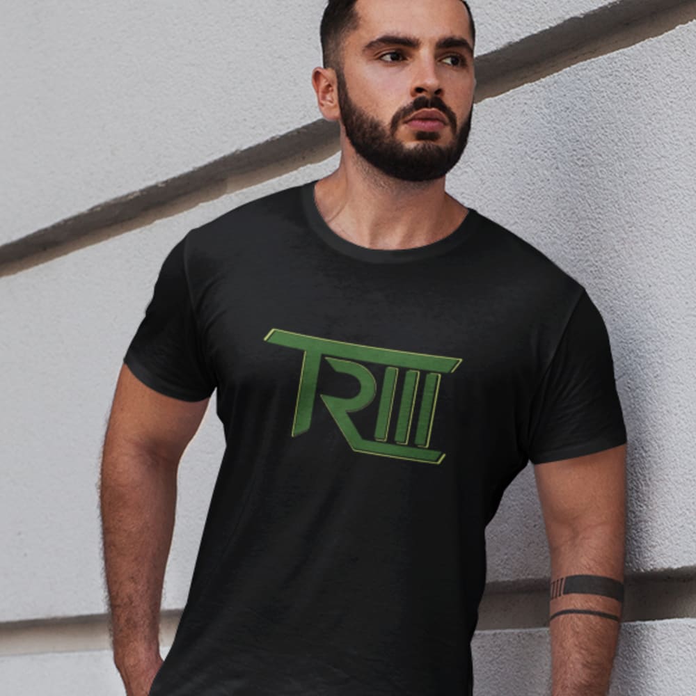 Thomas Reed "TR III" - Men's T-Shirt, Green Logo