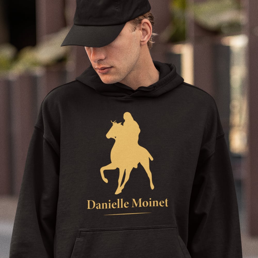  Danielle Moinet by Summer Rae Unisex Hoodie, Gold Logo