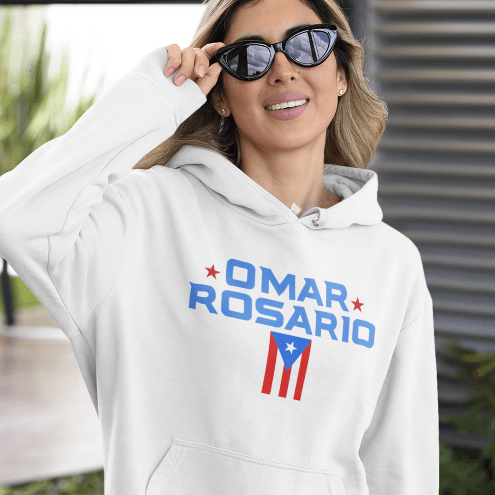 Puerto Rican Champ Omar Rosario Women's Hoodie