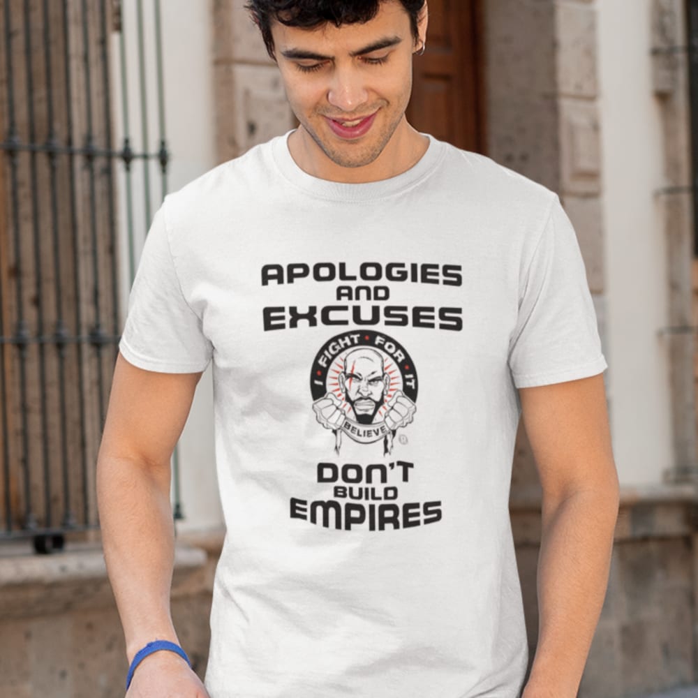 Apologies and Excuses by Luther Smith T-Shirt, Black Logo