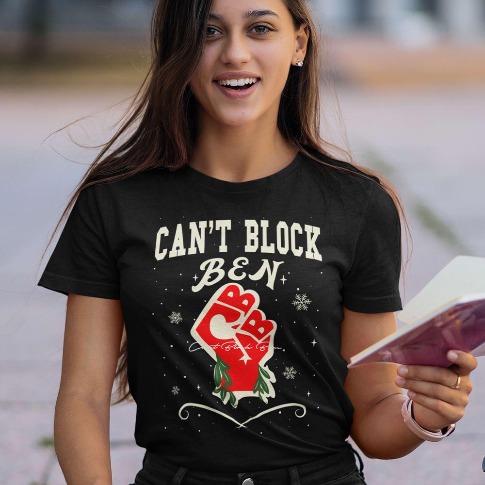 Ben Desmarais Women's T-Shirt, Can't Block Ben