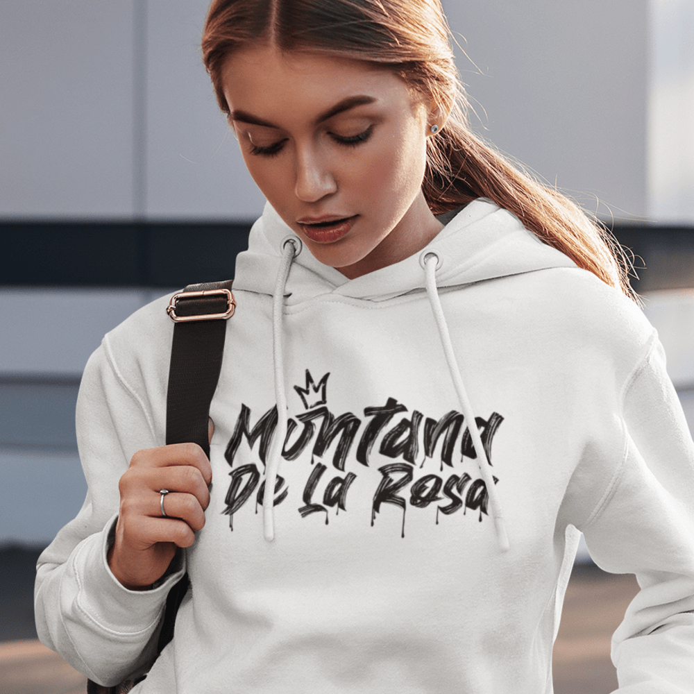 Montana Delarosa Women's Hoodie, Black Logo