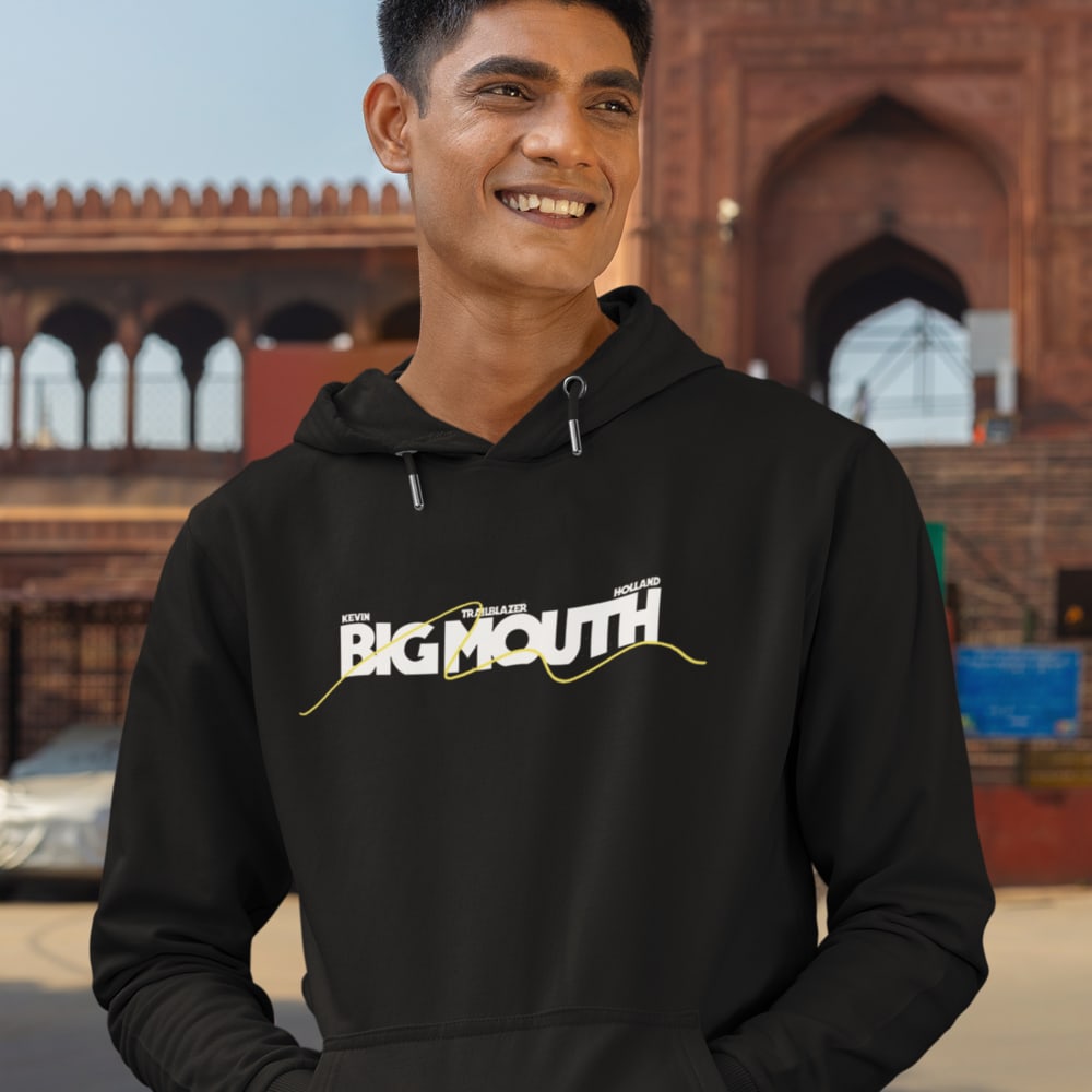 Big Mouth by Kevin Holland Men's Hoodie, Front&Back Design