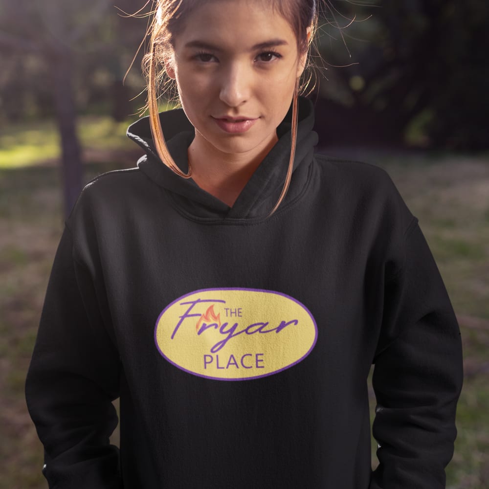 The Fryar Place by Irving Fryar Women's Hoodie , Purple Logo