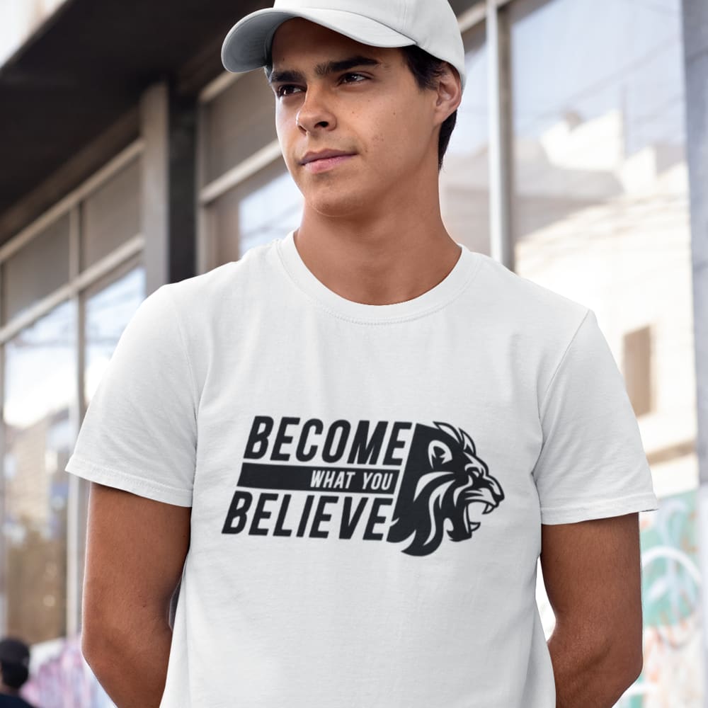 Become What You Believed by Tony Collins, Men's T-Shirt