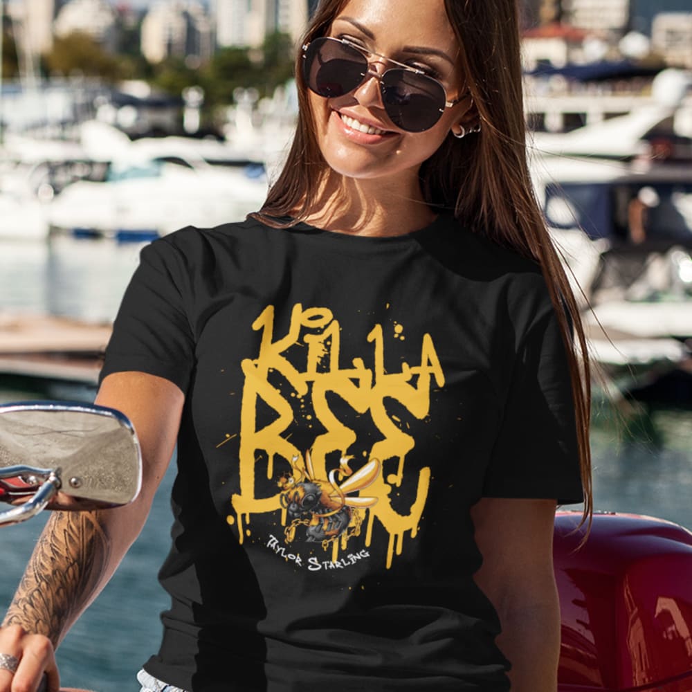 Killa Bee by Taylor Starling, Women's T-Shirt, Light Logo