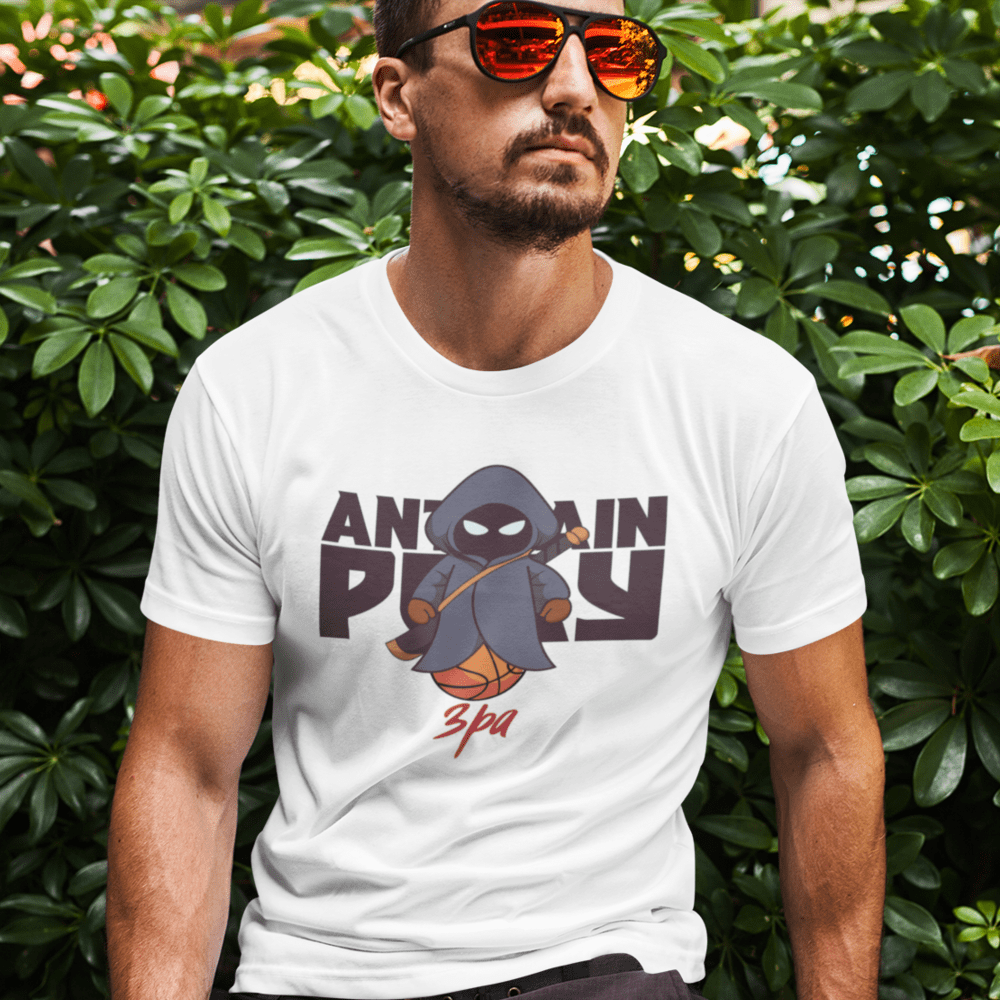 3 Points Assassin by Antwain Peay Men's T-Shirt, Dark Logo