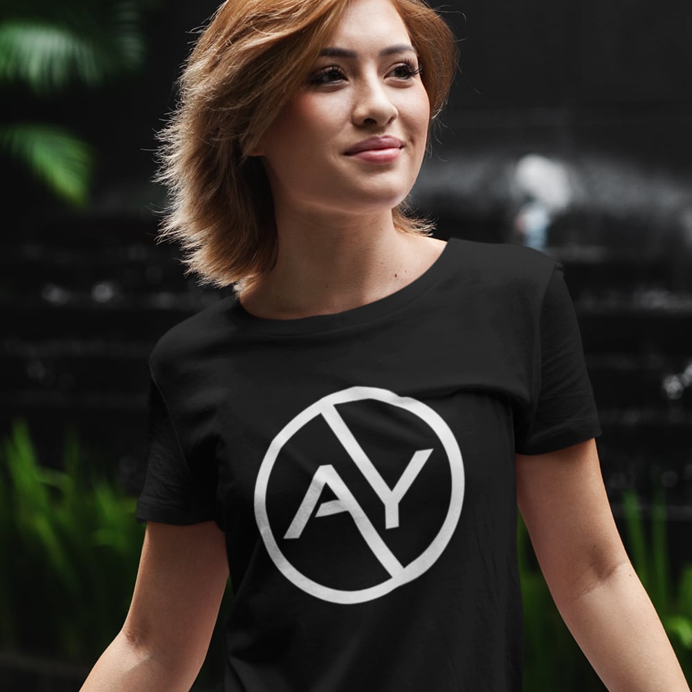 AY by Albert Young, Women's T-Shirt, White Logo