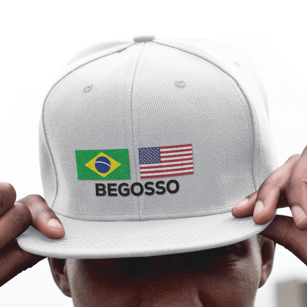 Allan Begosso Hat , Black Logo
