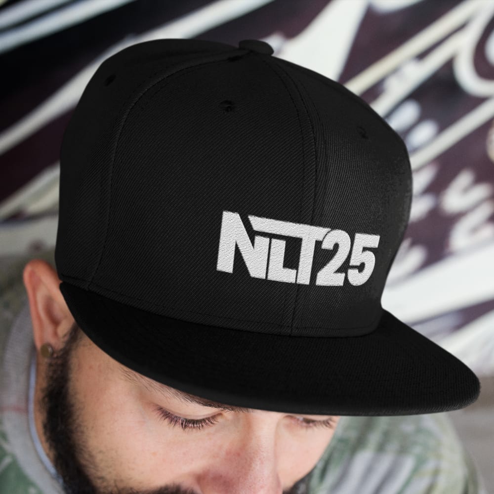 NLT25 by Clay Woods Hat, White Logo