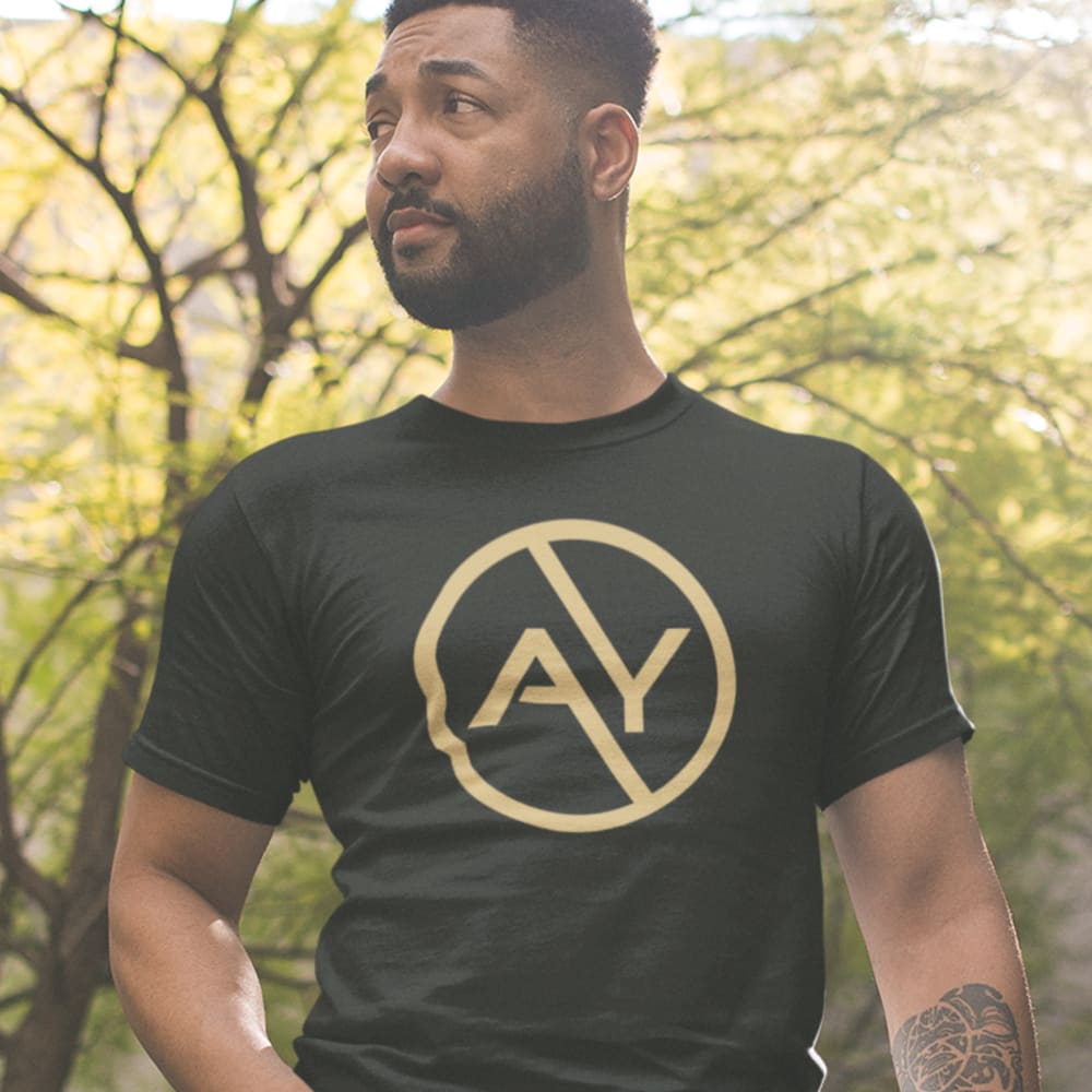 AY by Albert Young, T-Shirt, Gold Logo